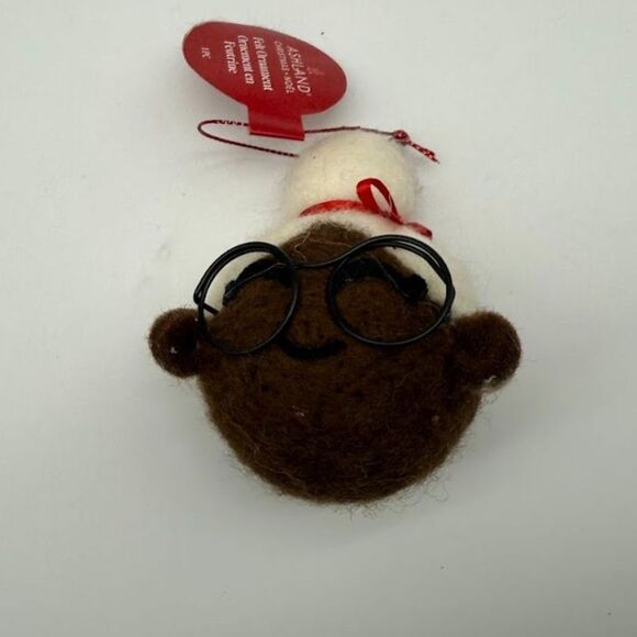 Ashland Christmas noel felt Christmas ornament - Picture 1 of 5